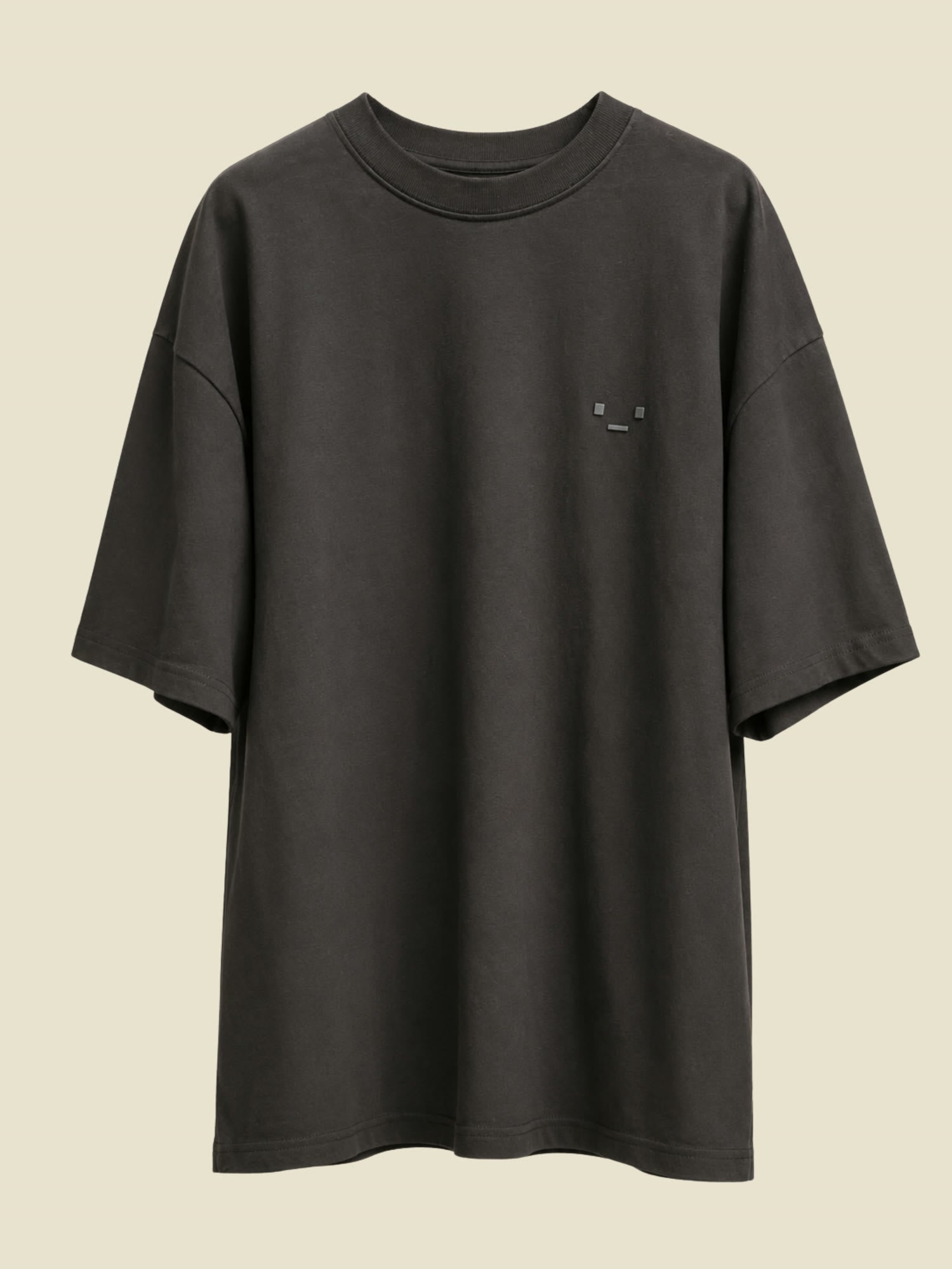 Camiseta oversize Negro